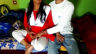 School girl Hardcore Doggy fucking with fixture in home best hindi voice porn videos